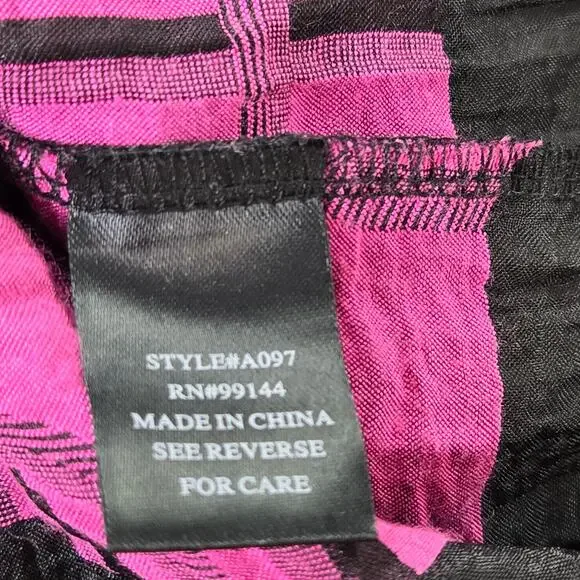 ๐ Lapis Anthropologie EUC Tube Dress Geometric Cityscape Strapless OS purple - Picture 12 of 17